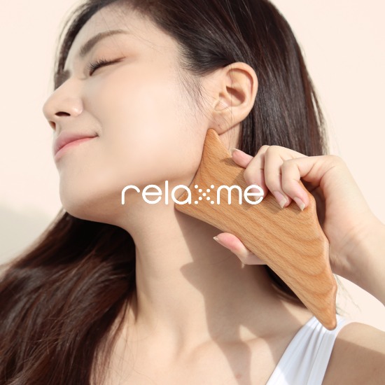 #RELAXME WOODEN FACE&amp;BODY MASSAGE TOOL